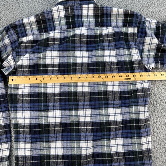 The Vermont Flannel Co Shirt Men's XS BlackWatch Tartan Plaid Button Up - Picture 9 of 11